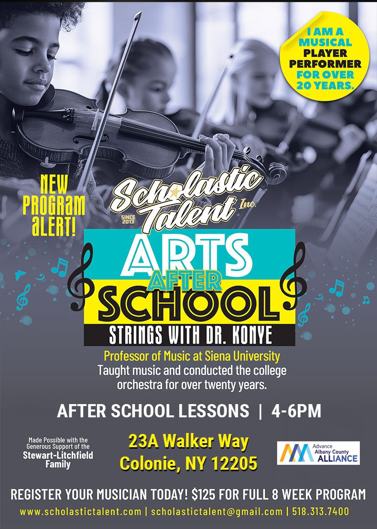 String instrument lessons with Dr. Paul Konye flyer