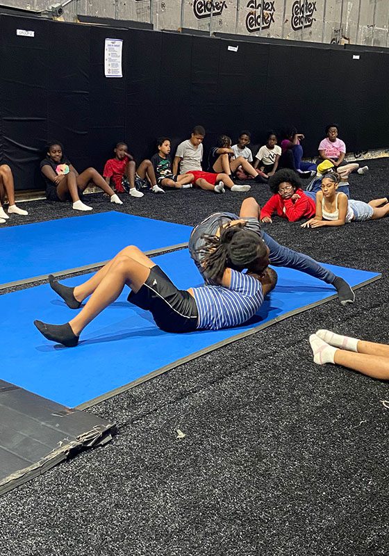 Athletic facility for sports training